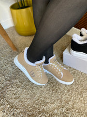 Espadrilles Bottines en Fausse Fourrure Douce