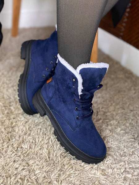 Bottines Douceur Hivernale en Fausse Fourrure