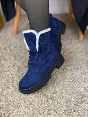Bottines Douceur Hivernale en Fausse Fourrure