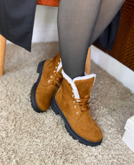 Bottines Douceur Hivernale en Fausse Fourrure